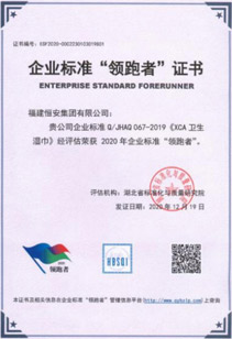 企業(yè)標(biāo)準(zhǔn)<br>領(lǐng)跑者證書(shū)